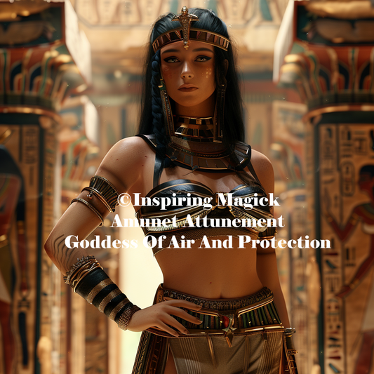 Amunet Attunement Egyptian Goddess Of Air And Protection