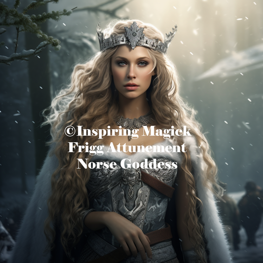 Frigg Attunement.  Norse Goddess Of Marriage, Motherhood, Divination, Prophecy