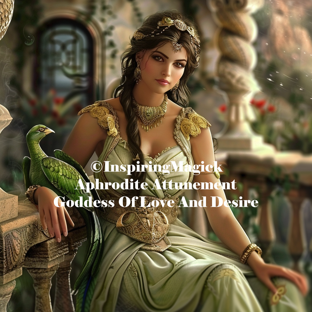 Aphrodite Attunement. Conjuring Initiation. Goddess Of Love And Desire