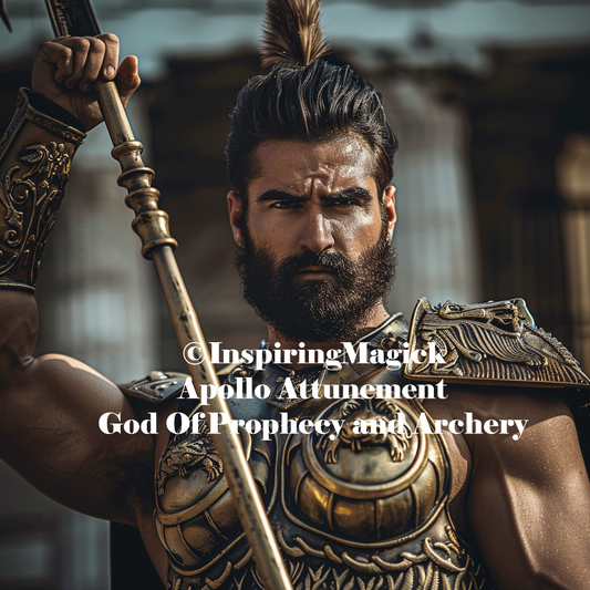 Apollo Attunement. Greek God Of Truth, Prophecy, Divination And Healing