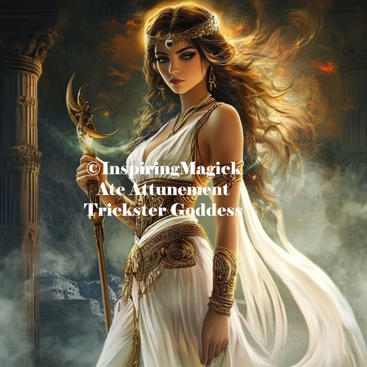 Ate  Attunement Greek Goddess Of Mischief Illusion and Deception