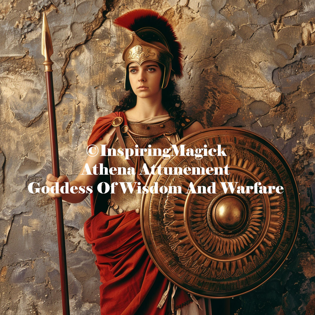 Athena Attunement Greek Goddess Of Wisdom And Courage