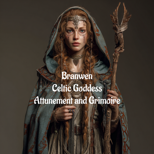 Branwen Celtic Goddess Attunement and Grimoire