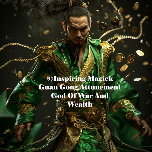 Guan Gong Attunement Initiation Chinese God of War Wealth