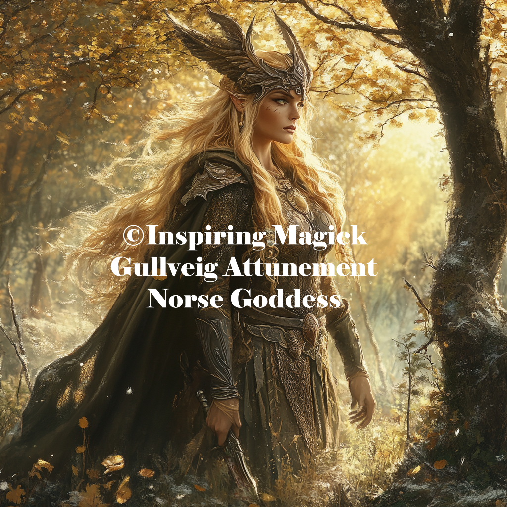 Gullveig Attunement Norse Goddess Conjuring Spirit Guide Spirit Companion