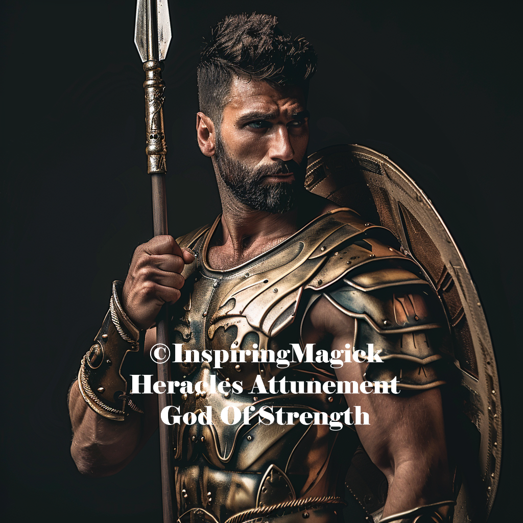 Heracles Attunement Greek God of Strength Courage and Adventure
