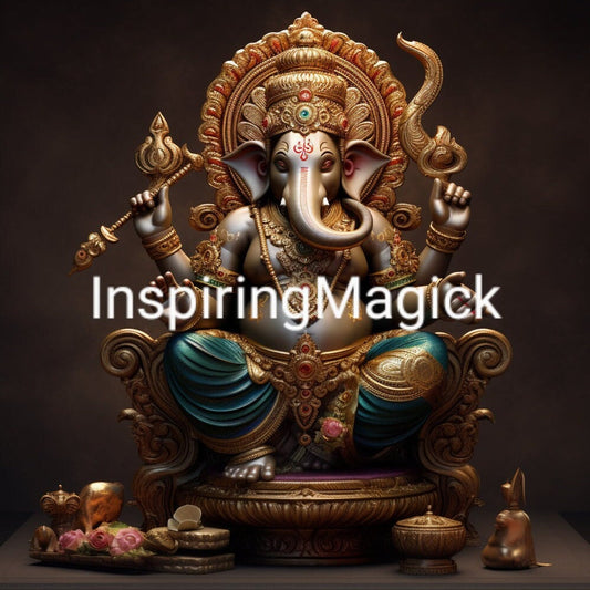 Lord Ganesha Attunement Initiation Conjuring Binding Spirit Guide Spirit Companion