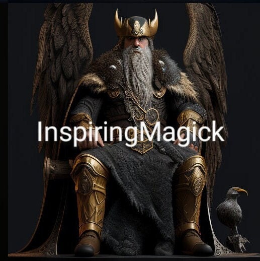 Odin Attunement Initiation Conjuring Binding Norse God Odin Spirit Guide Spirit Companion