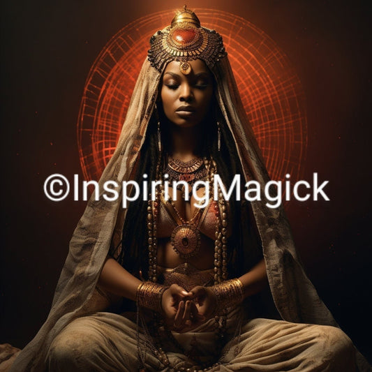 Gbadu Attunement African Goddess of Fate and Divination Initiation Conjuring Binding Spirit Guide Spirit Companion
