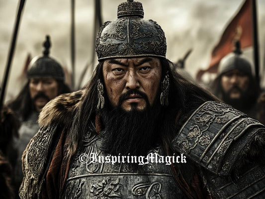 Genghis Khan Attunement Initiation Conjuring Binding Spirit Guide Spirit Companion