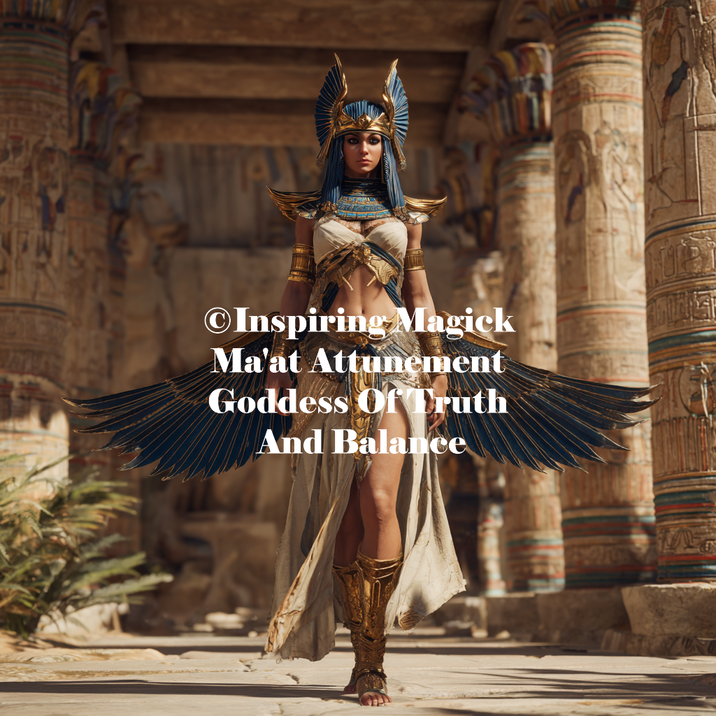 Goddess Ma'at Attunement Egyptian Goddess Of Truth And Balance