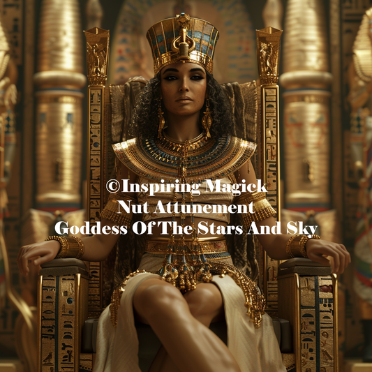 Goddess Nut Attunement Egyptian Goddess Of The Night And Stars